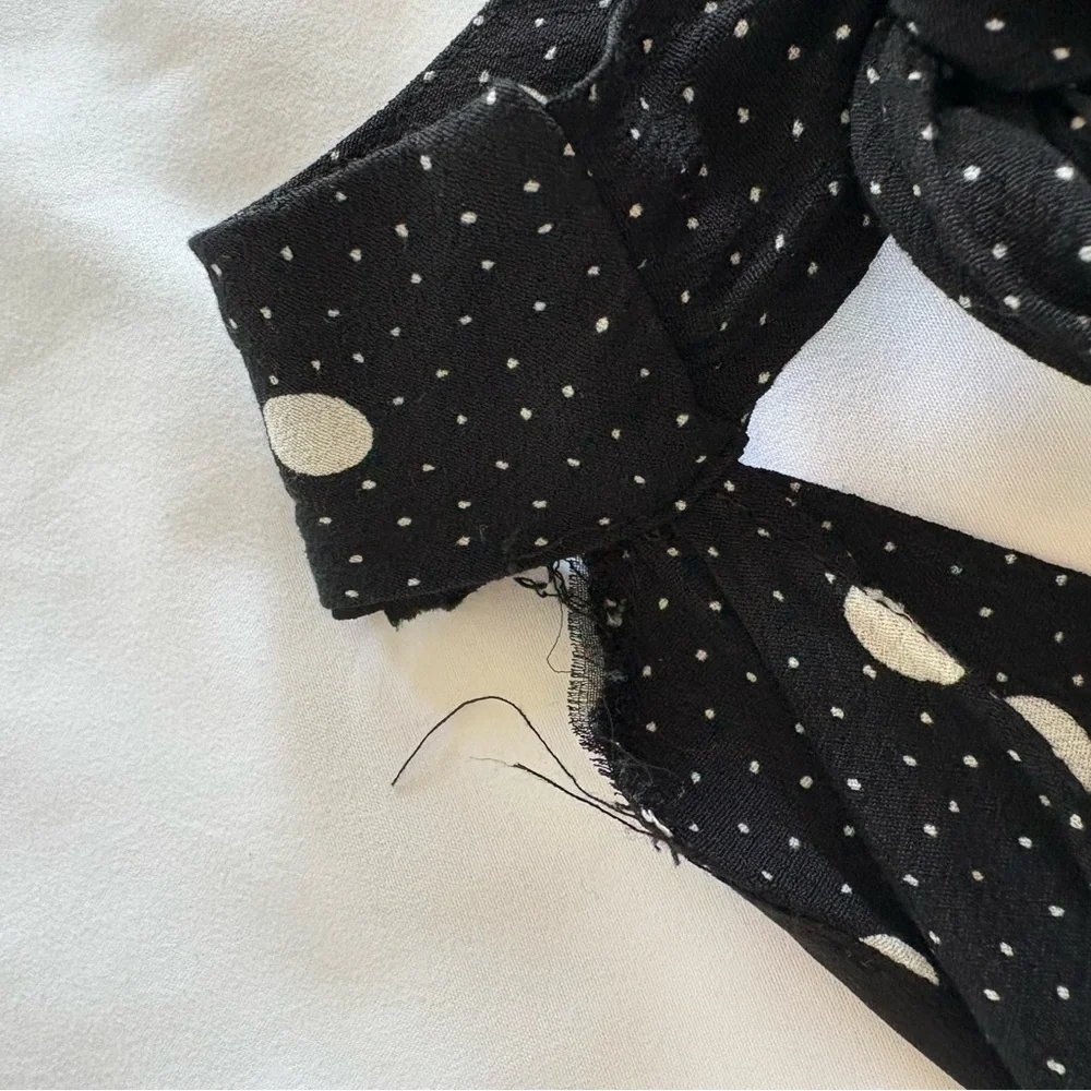 1 State Polka Dot Jumpsuit | damaged | size XS - Picture 5 of 5
